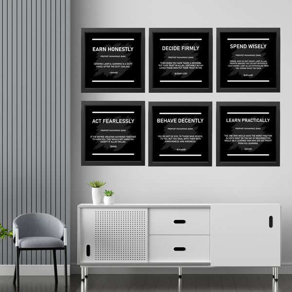 SET OF 6 PRINCIPLE OF PROPHET ABOUT BUSINESS